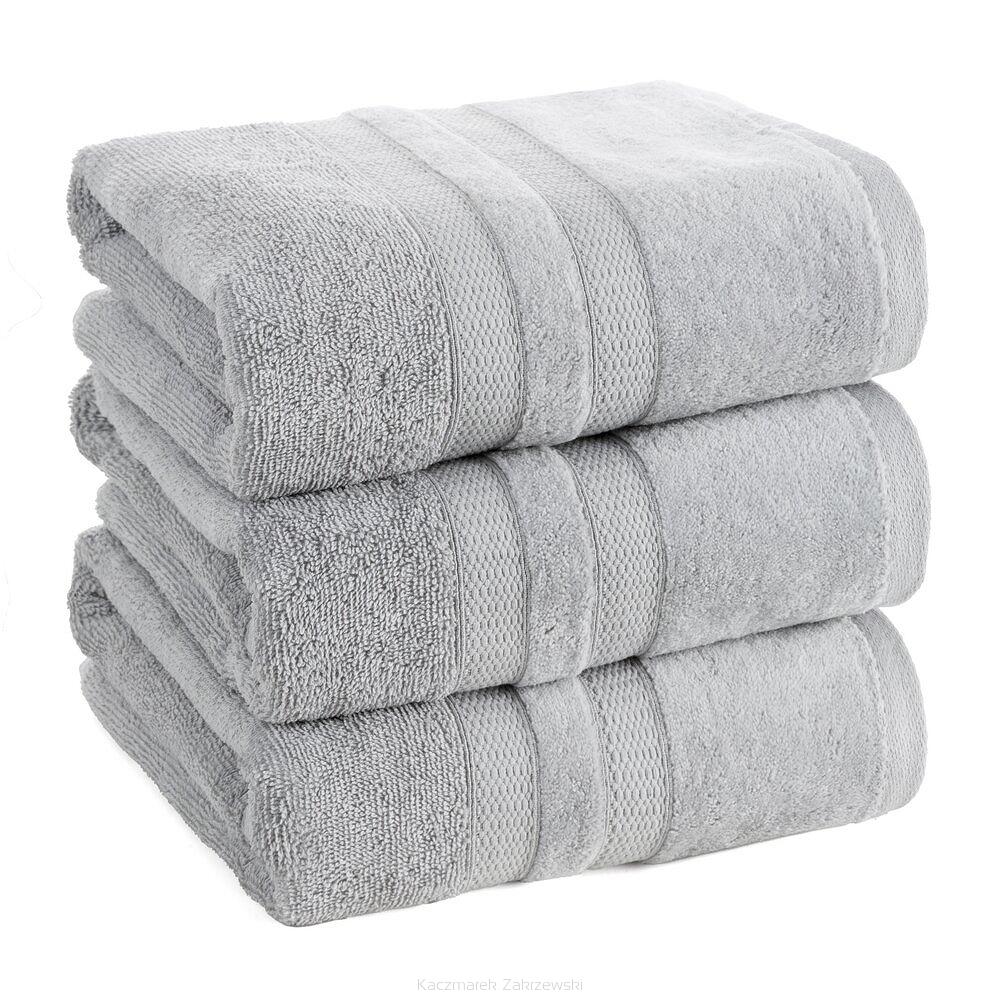 Ręcznik bawełniany PORTO 70x140 Eurofirany srebrny