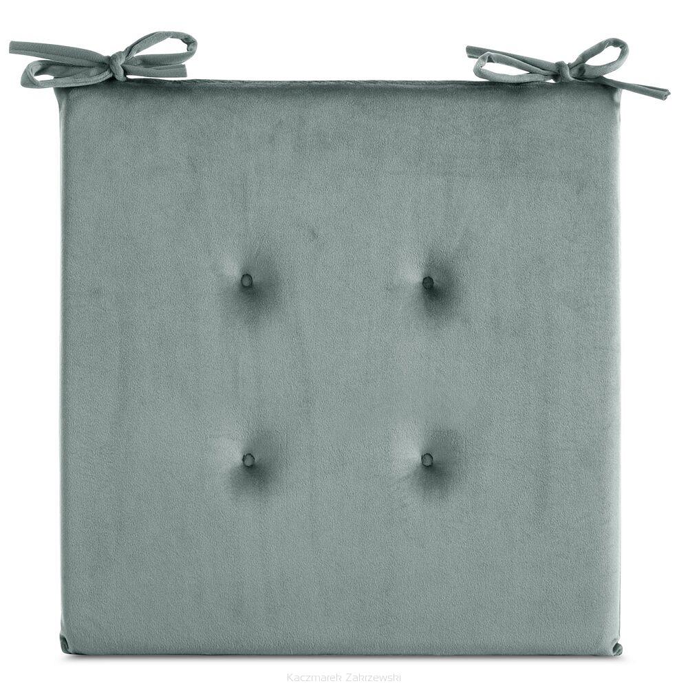 Poduszka na krzesło GAJA 40x40x3 Eurofirany ciemnomiętowy