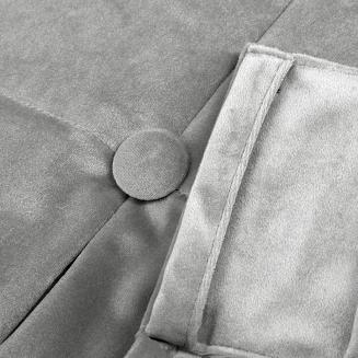 Zasłona gotowa na taśmie ALITA 140x250 Eurofirany srebrny