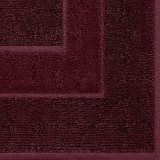 Dywanik łazienkowy LUCY 60x90 Eurofirany bordowy