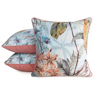 Poszewka dekoracyjna ARLETA 60x60 Eurofirany jasnoniebieski