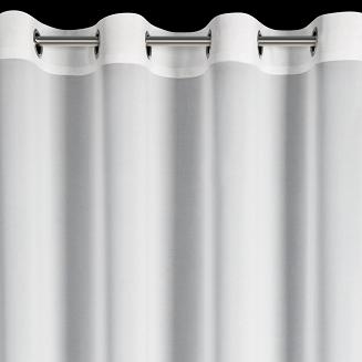 Zasłona gotowa na przelotkach ROSES 140x250 Eva Minge Eurofirany biały