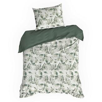 Pościel bawełniana DONNA 160x200 Design91 zielony
