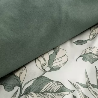 Pościel bawełniana DONNA 160x200 Design91 zielony