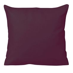 Poszewka satyna bawełniana 40x40 jednobarwna fioletowa