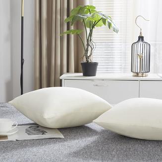 Poszewka satyna bawełniana SIN 40x40 ecru