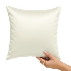 Poszewka satyna bawełniana SIN 40x40 ecru