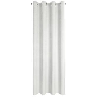 Zasłona gotowa na przelotkach ELIZA 140x250 Eurofirany biały