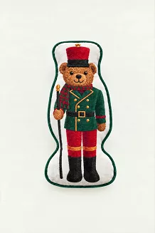 Dekoracyjna Poduszka Świąteczna Miś BEAR