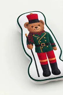 Dekoracyjna Poduszka Świąteczna Miś BEAR