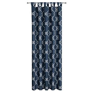 Zasłona gotowa na szelkach GARDEN 155x240 Eurofirany granatowy