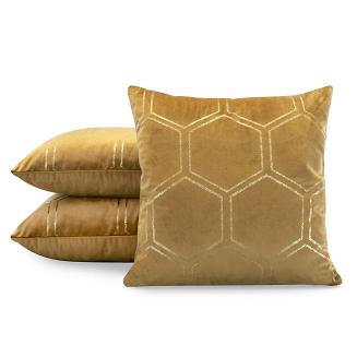 Poszewka dekoracyjna BLINK 45x45 Eurofirany miodowy