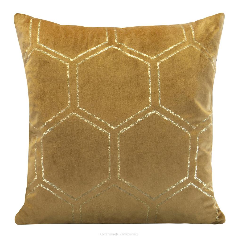 Poszewka dekoracyjna BLINK 45x45 Eurofirany miodowy