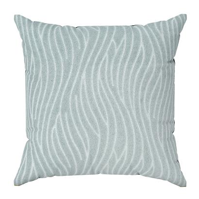 Poszewka dekoracyjna LILI 40x40 Eurofirany niebieska z falującym wzorem