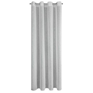 Firana gotowa na przelotkach ALICJA 140x250 Eurofirany stalowy