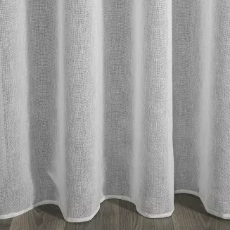 Firana gotowa na przelotkach ALICJA 140x250 Eurofirany stalowy