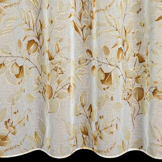 Zasłona gotowa na przelotkach AVA 140x250 Eurofirany beżowy