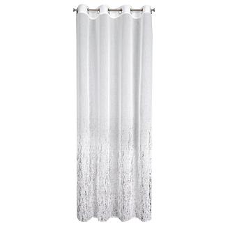 Firana gotowa na przelotkach OLIVIA 140x250 Eurofirany biały