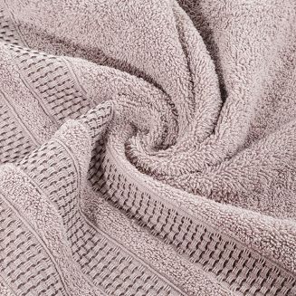 Ręcznik bawełniany NASTIA 70x140 Eurofirany pudrowy