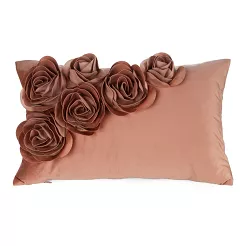 Poszewka dekoracyjna FLORES 30x50 Eurofirany rudy