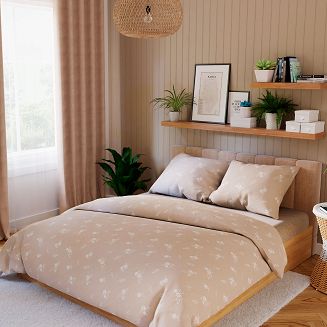 VELORA Komplet pościeli z bawełny satynowej 160x200cm 100105/SAT/000/160200/1