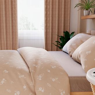 VELORA Komplet pościeli z bawełny satynowej 160x200cm 100105/SAT/000/160200/1