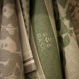 Komplet ścierek kuchennych ZWOLTEX ZIOŁA zielony beżowy szary