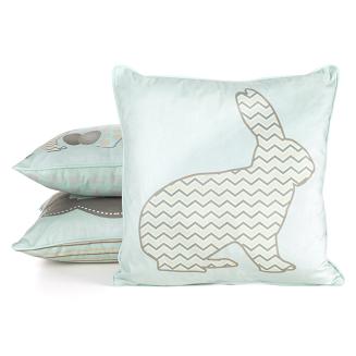 Poszewka dekoracyjna WIOSNA 45x45 Eurofirany miętowy