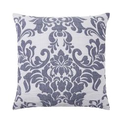 Poszewka dekoracyjna ROYAL 45x45 biała grafitowa orientalny wzór