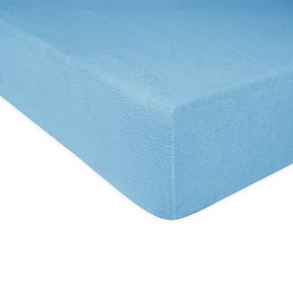 Prześcieradło frotte z gumką 120x200 Darymex niebieski