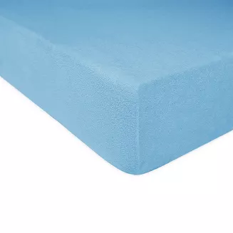 Prześcieradło frotte z gumką 120x200 Darymex niebieski