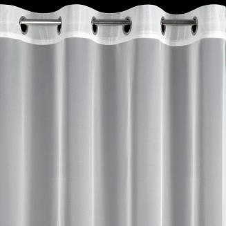 Firana gotowa na przelotkach HANA 140x250 Eurofirany biały