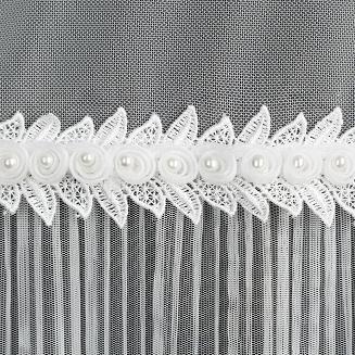 Firana gotowa na przelotkach HANA 140x250 Eurofirany biały