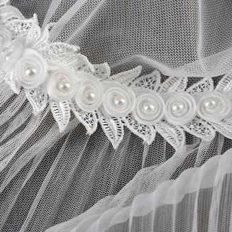 Firana gotowa na przelotkach HANA 140x250 Eurofirany biały