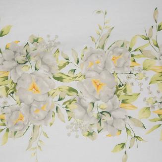 Pościel satynowa SPRING 160x200 Eurofirany biały