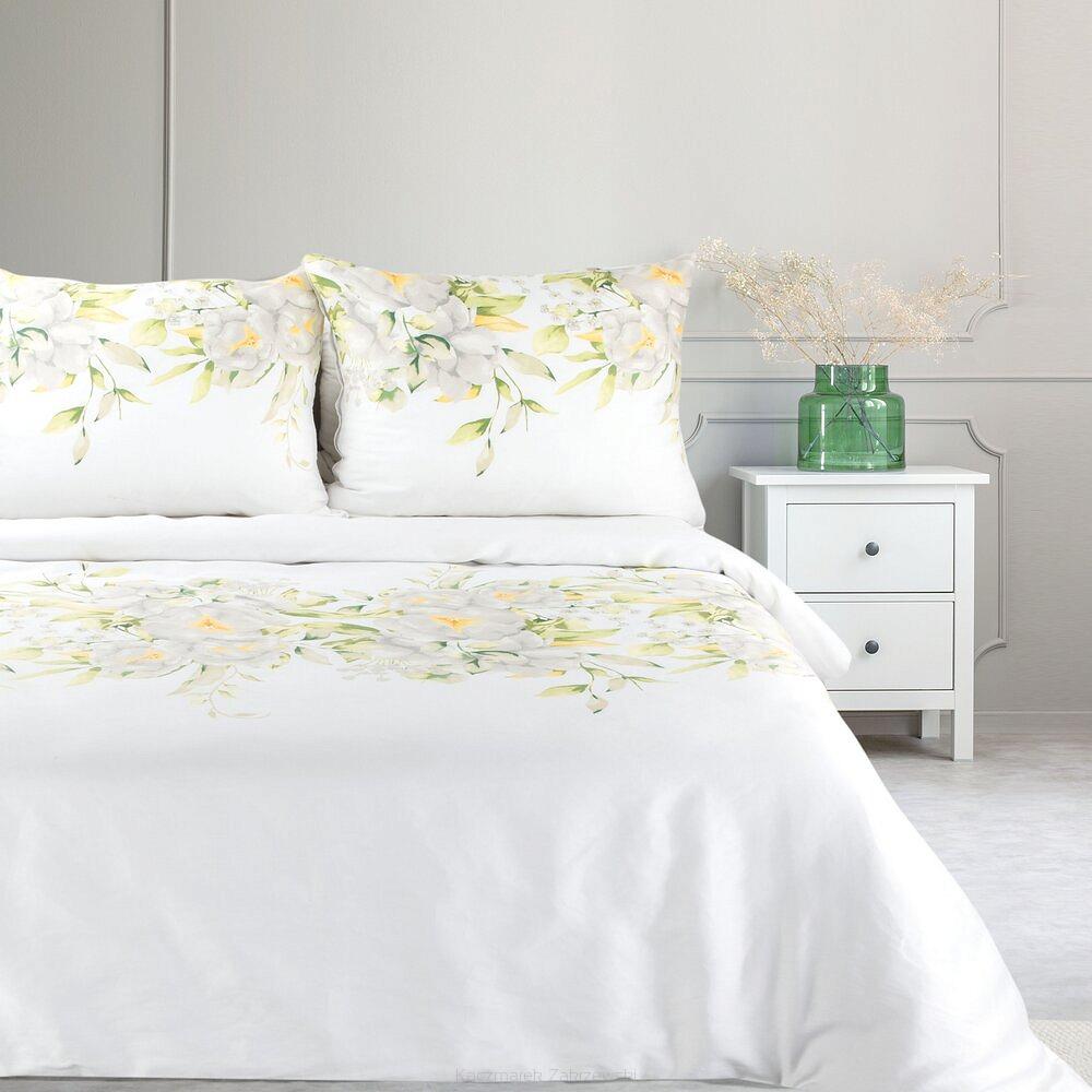 Pościel satynowa SPRING 160x200 Eurofirany biały