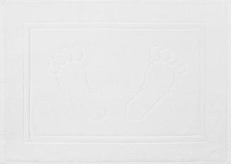 Dywanik łazienkowy hotelowy HOTEL5 50x70 stópki biały