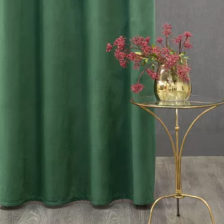 Zasłona gotowa na taśmie ROSA 140x300 Design91 zielony
