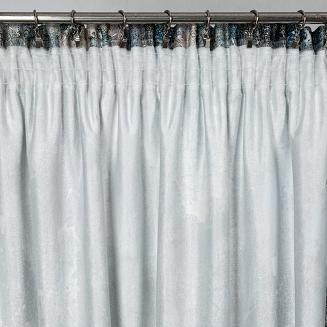 Zasłona gotowa na taśmie ESTER 140x250 Eurofirany turkusowy