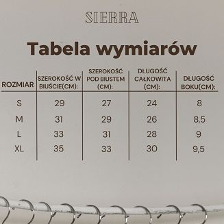 Top damski sportowy Sierra Eldar biały