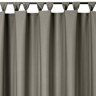 Zasłona gotowa na szelkach GARDEN 155x240 ogrodowa cappuccino