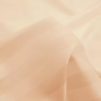 Poszewka satyna bambusowo-bawełniana STRIPE BEIGE 40x40 Darymex jednokolorowa beżowa