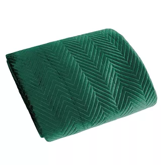 Narzuta dekoracyjna SOFIA 170x210 ciemnozielony