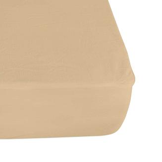 Prześcieradło ochronne z gumką jersey 140x200 Darymex beżowe