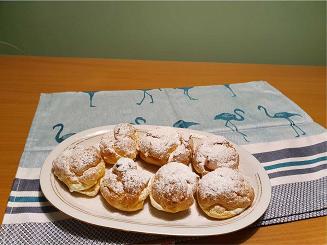 Ścierka kuchenna bawełna egipska 50x70 wzór Flamingi zielona