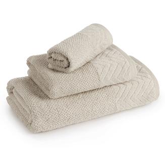 Ręcznik bawełniany LOREN 70x140 Eurofirany jasnobeżowy