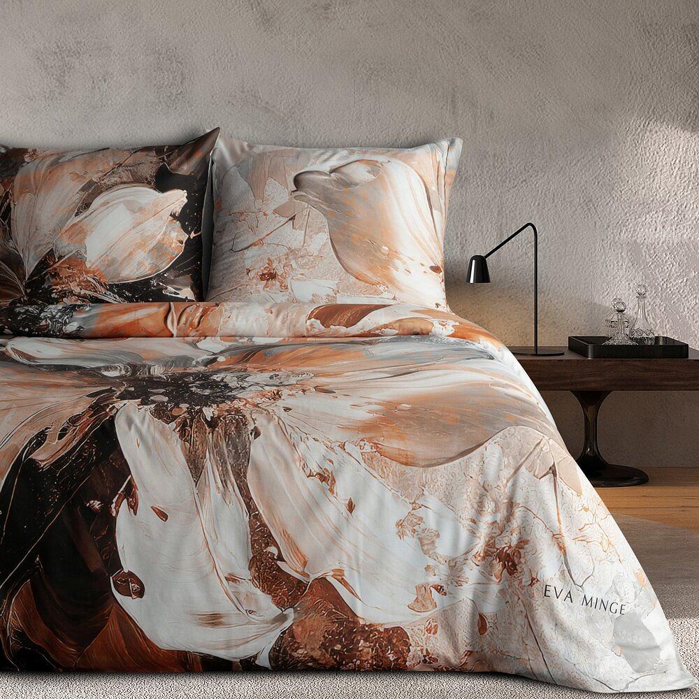Pościel satynowa AMARA 160x200 Eva Minge Eurofirany rudy