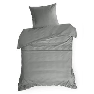 Pościel satynowa ELEGANT1C 220x200 Eva Minge Eurofirany stalowy