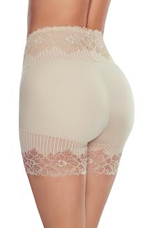Majtki damskie z nogawkami przeciw otarciom Venetia beżowe