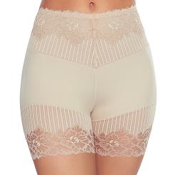 Majtki damskie z nogawkami przeciw otarciom Venetia beżowe